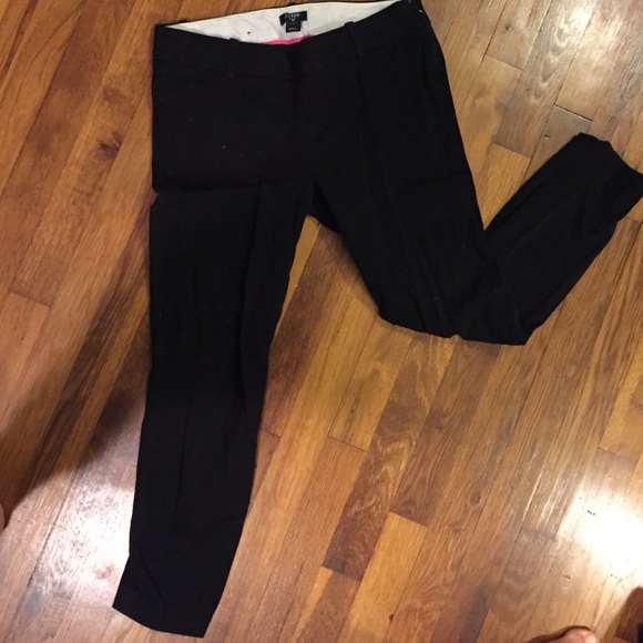 Jcrew black stretch pants