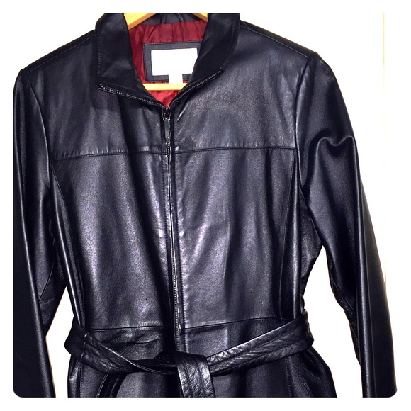 Leather jacket