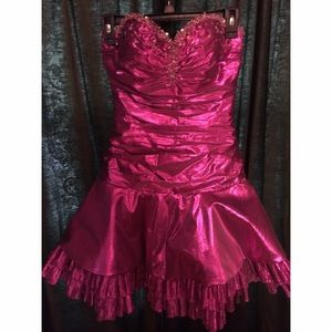 Maggie Sottero homecoming/prom dress.