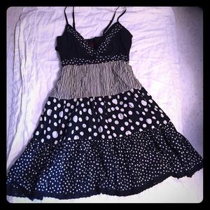 Cute polka-dot summer dress