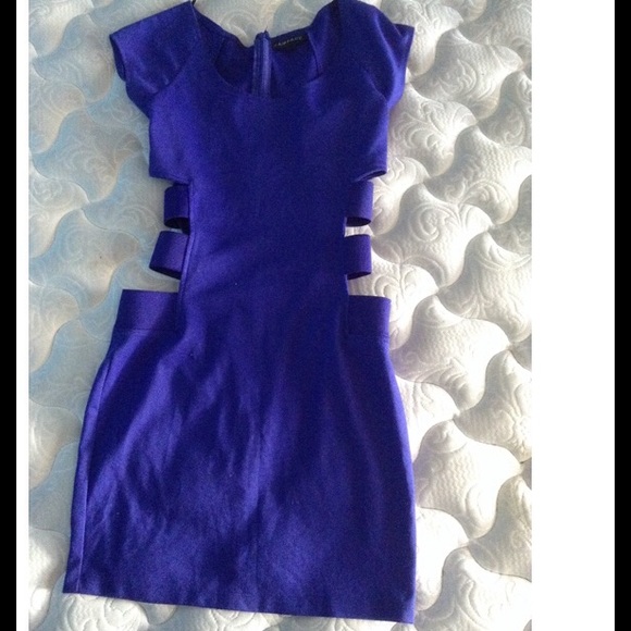 Cutout fitted dress