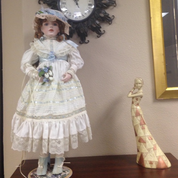 Ceramic doll