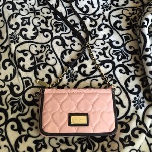 Betsey Johnson crossbody bag.