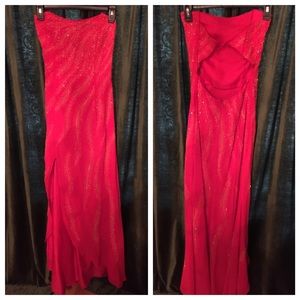 Riva Designs prom dress.