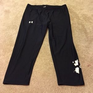 UA crop leggings