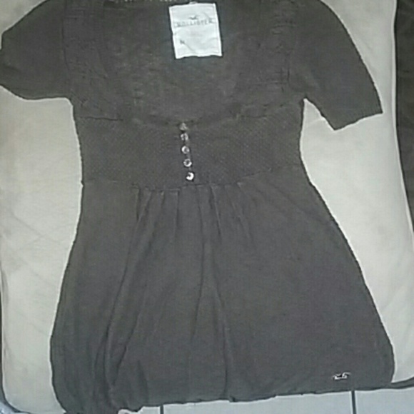 Hollister lacey baby doll tee