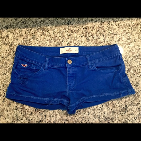 Hollister Jean Shorts- Blue