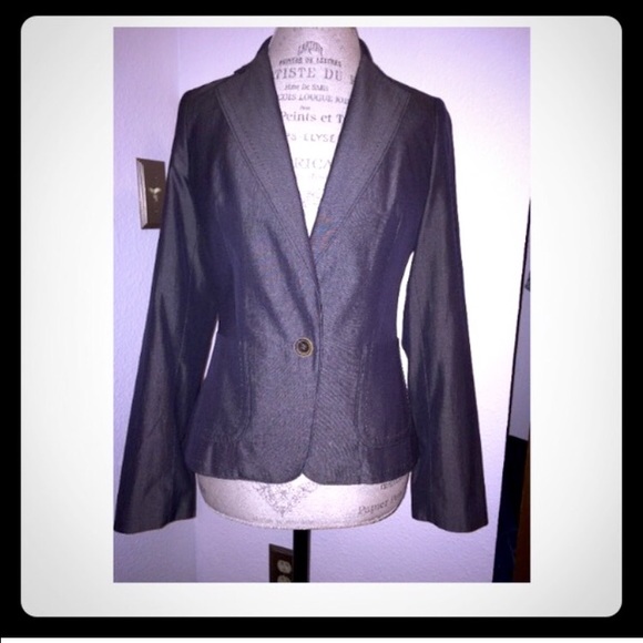 Banana Republic 2pc Work pant suit slate grey - Picture 1 of 4
