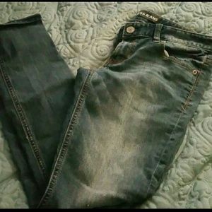 Express ankle skinny jeans