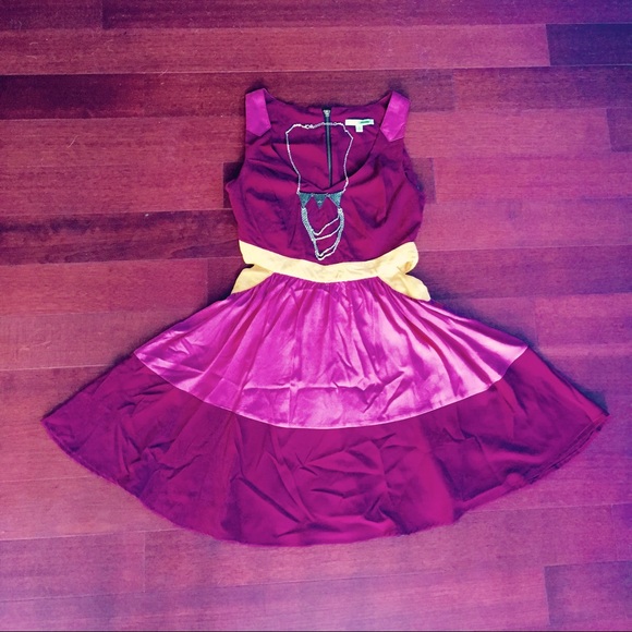 Cutout Color-Block Dress - Picture 4 of 4