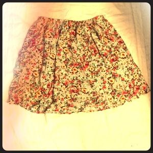 Target floral circle skirt