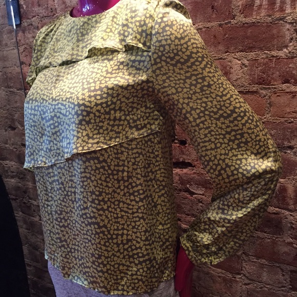 Silk top made in NYC - Picture 3 of 3