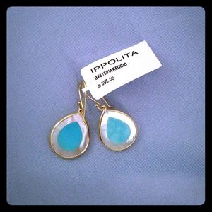 IPPOLITA 18k gold teardrop earrings