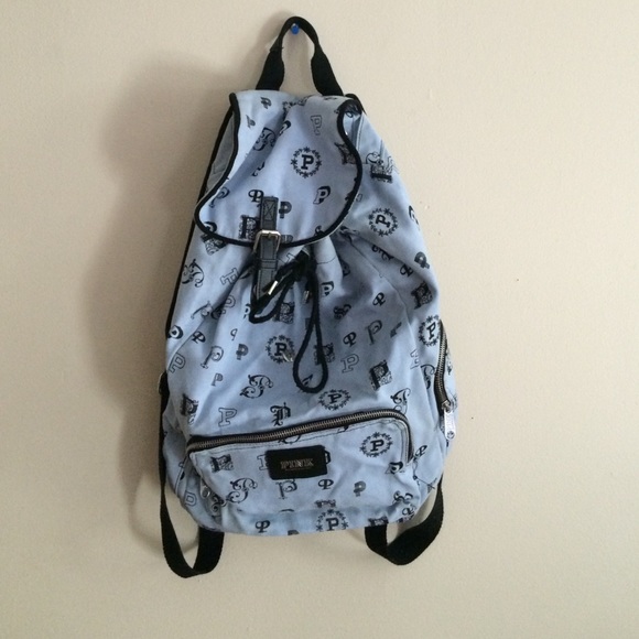 PINK Drawstring Backpack