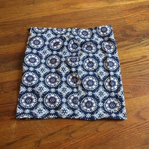 H&M pattern skirt