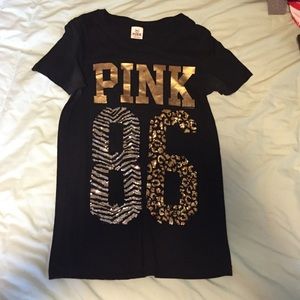 vs PINK shirt!