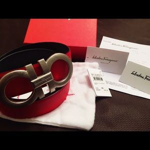 Salvatore Ferragamo Reversible Belt Large Buckle