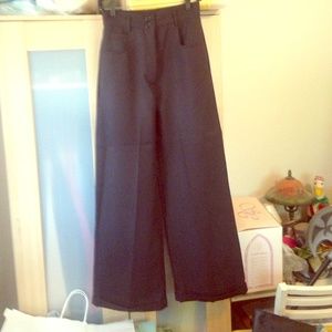 funky 90's wide leg pants