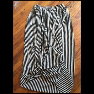 American Apparel stripe skirt