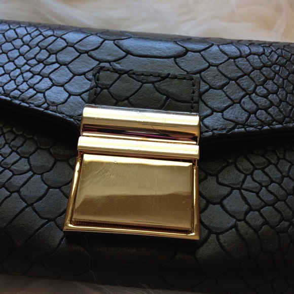 Badgley Mischka Embossed Wallet - Picture 2 of 4