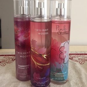 Bath & Body Works body spray bundle