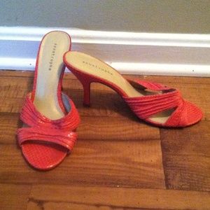Coral heels