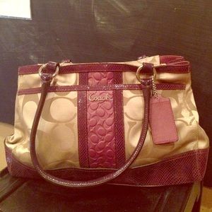 coach authentic handbag