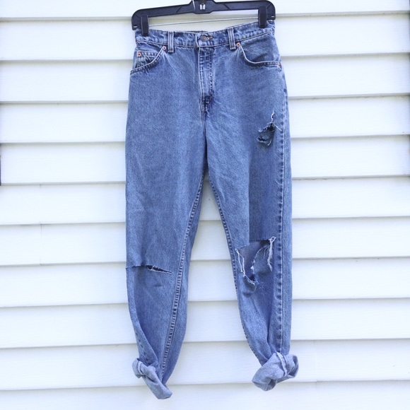 Levi's high waisted jeans