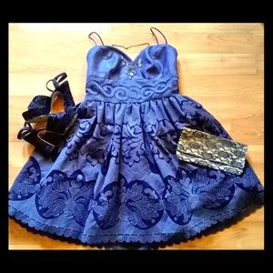 Lazaro formal cocktail dress. EUC!