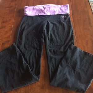 PINK bootcut yoga pants