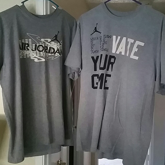 Grey Jordan Shirts