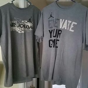 Grey Jordan Shirts
