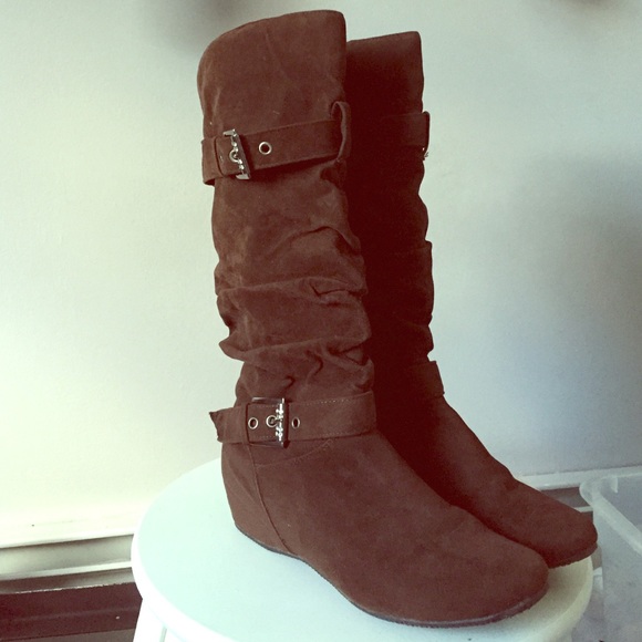 Brown boots!