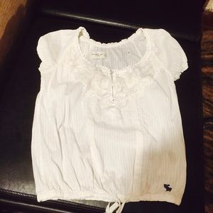 Abercrombie white shirt