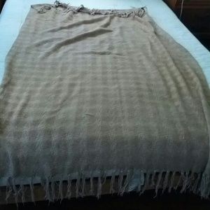 Restoration hardware chenille throw