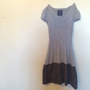 Cute grey woven dress