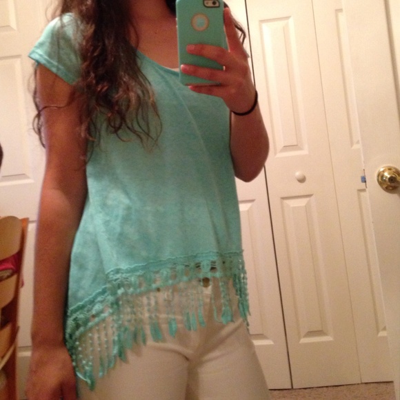 Mint summer top