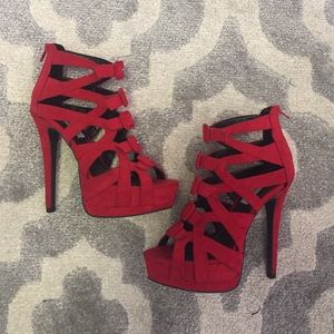 Steve Madden Red Heels