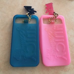 Pink & Blue Juicy Couture iPhone 4 Cases!