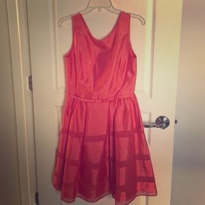 Coral Party Dress