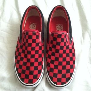 Checkered Vans