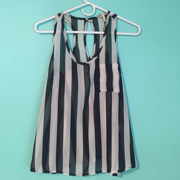 Stripped Tank from pacsun