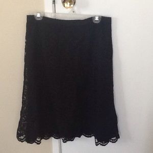 Black Lace Skirt 👗
