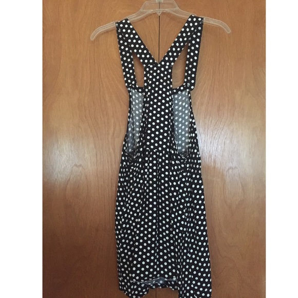 Polkadot overall dress - Picture 2 of 3