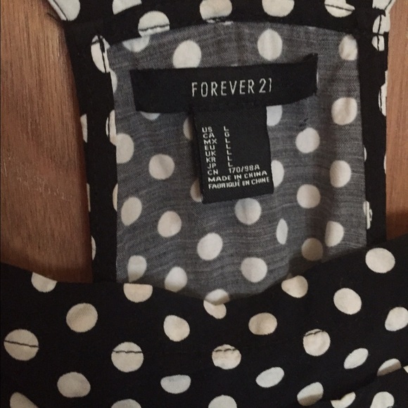 Polkadot overall dress - Picture 3 of 3