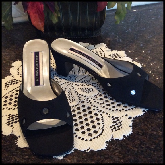 Amanda Smith Slip On Mules