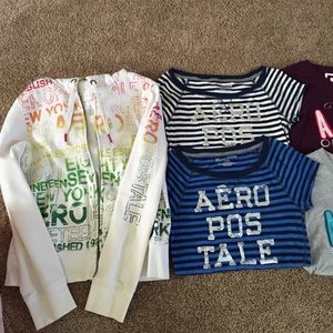 Aeropostale shirts and sweatshirt