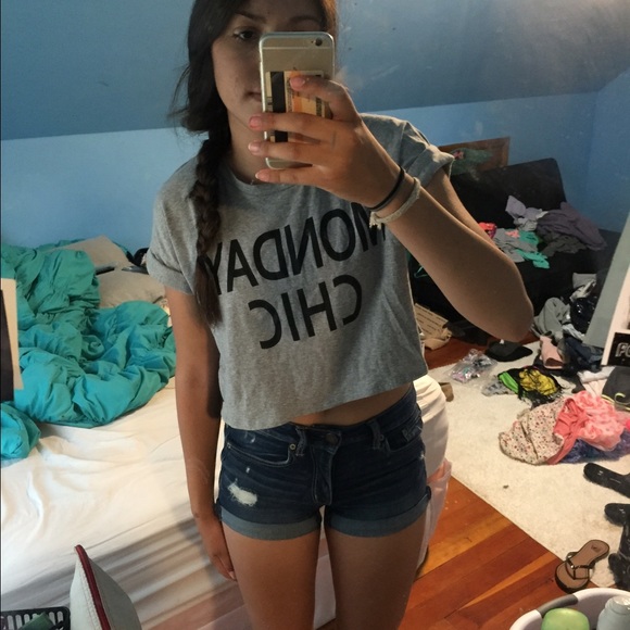 "Monday Chic" Crop Top