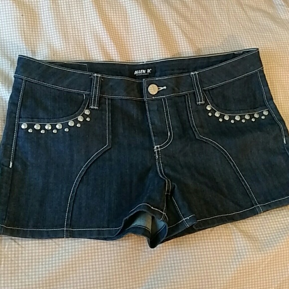 Allen B. Pants - 🔔SOLD  NWOT Allen B. Studded Denim Shorts