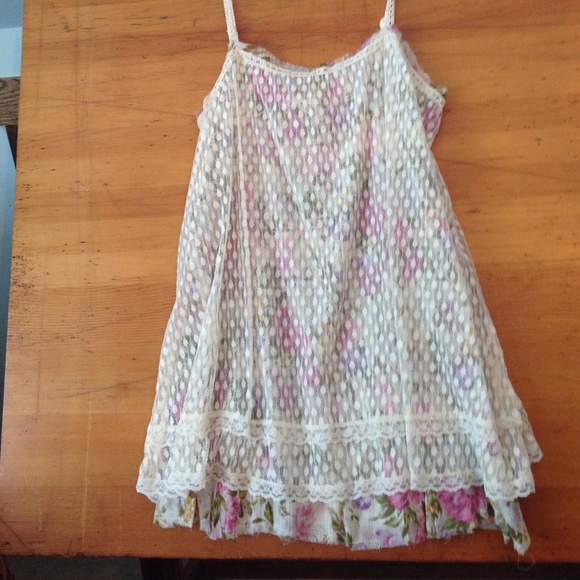 Free people lace tunic